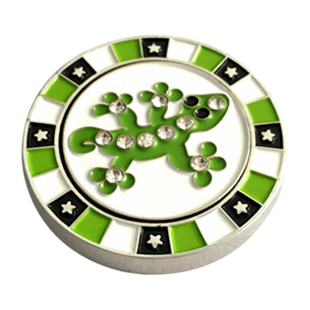 Golf Ball Markers with Magnetic Hat Clips Value for Men Women Children Golfer,