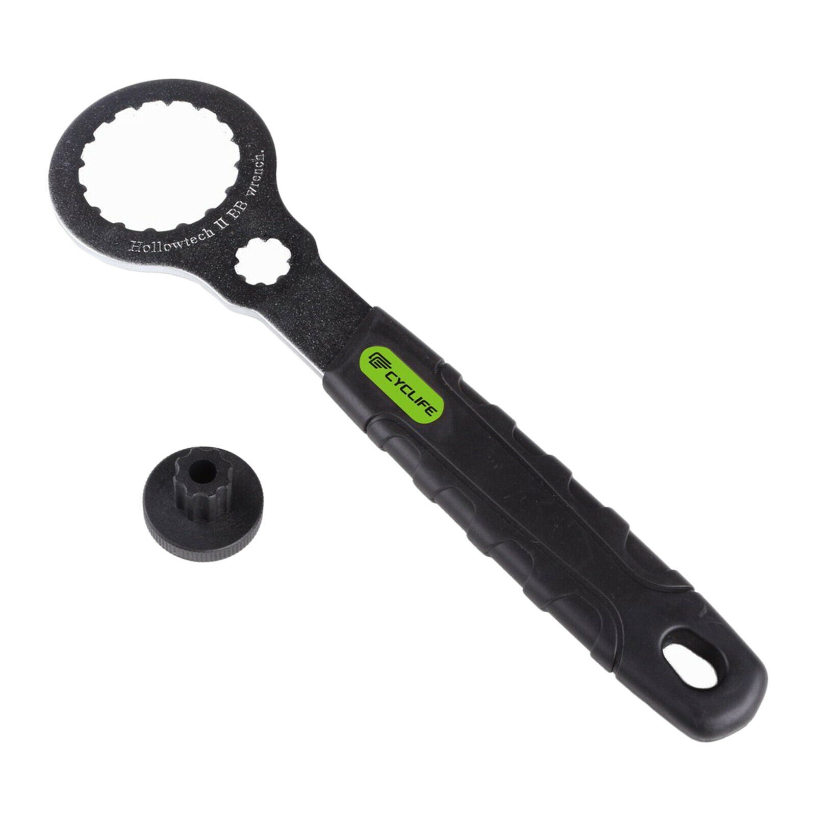 Bike Bottom Bracket Wrench Bicycle Rubber Grip 16-Notch Spanner Hand Tool