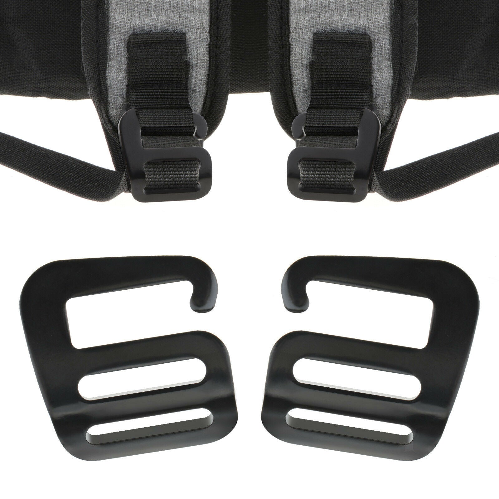 20Pcs 1 Inch G Hook Backpack Webbing Buckle Strap Clip Keychain Holder Hanger
