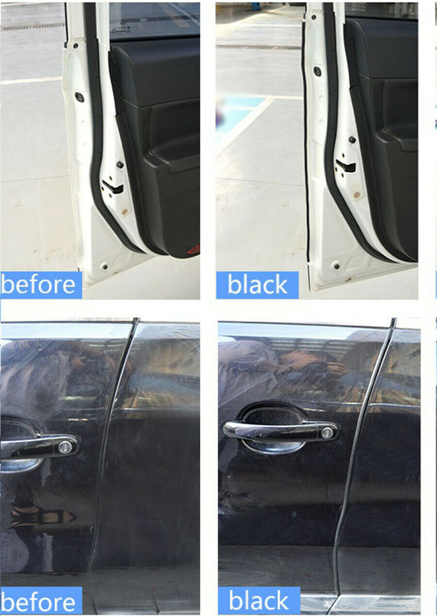 5M Car Rubber Strip Door Seal Strip Car Door Edge Guards Soft U-Shape 18×10mm