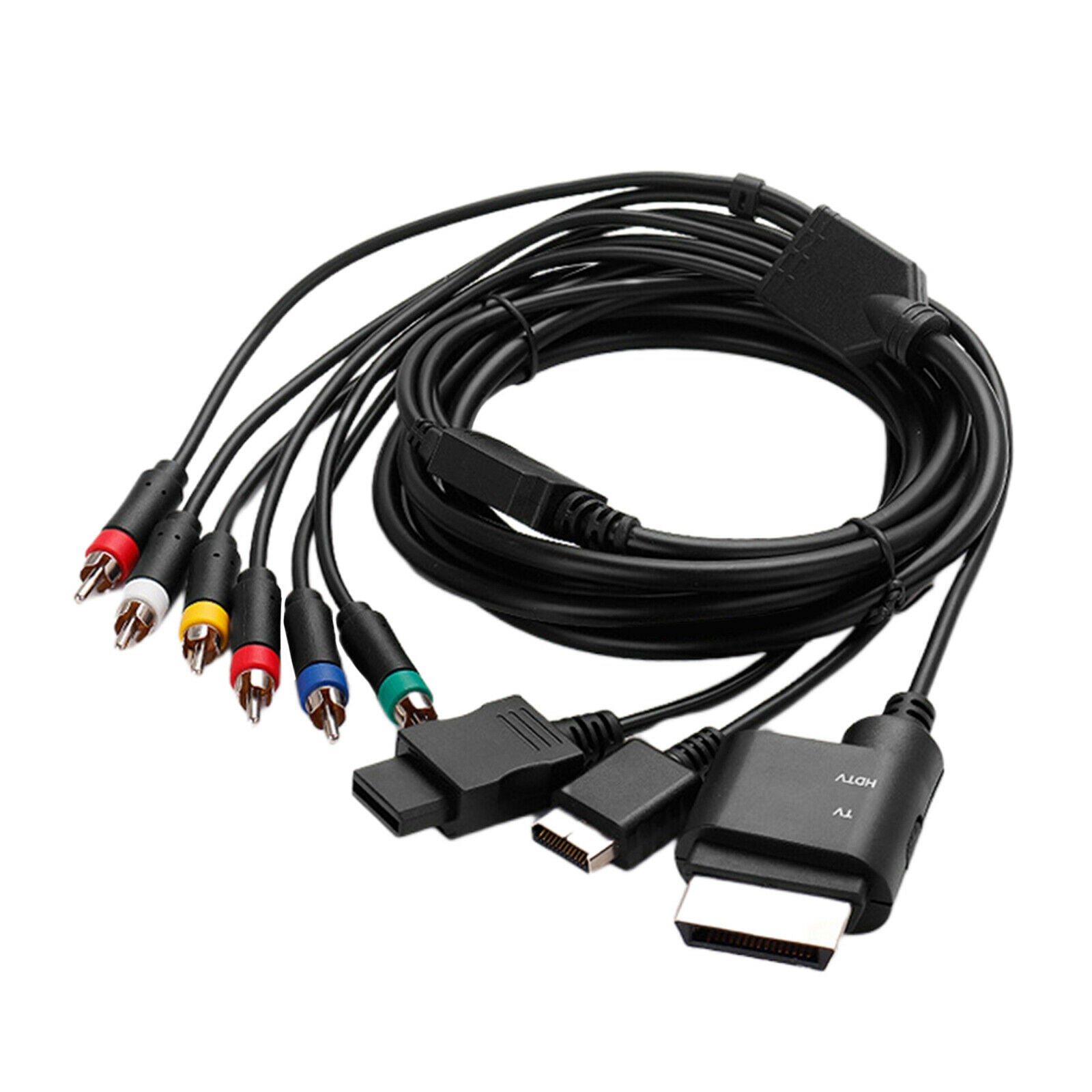 Gaming AV Cable RCA Audio Video Cable for PS2 3 Console HDTV Accessories