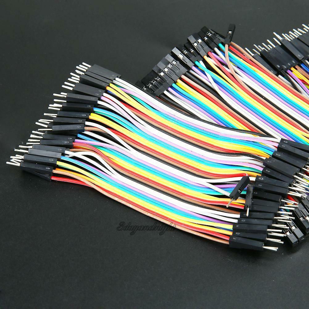 Male To Female Dupont 120Pcs 11 Cm Wire Jumper Line Cable for Arduino Breadboard