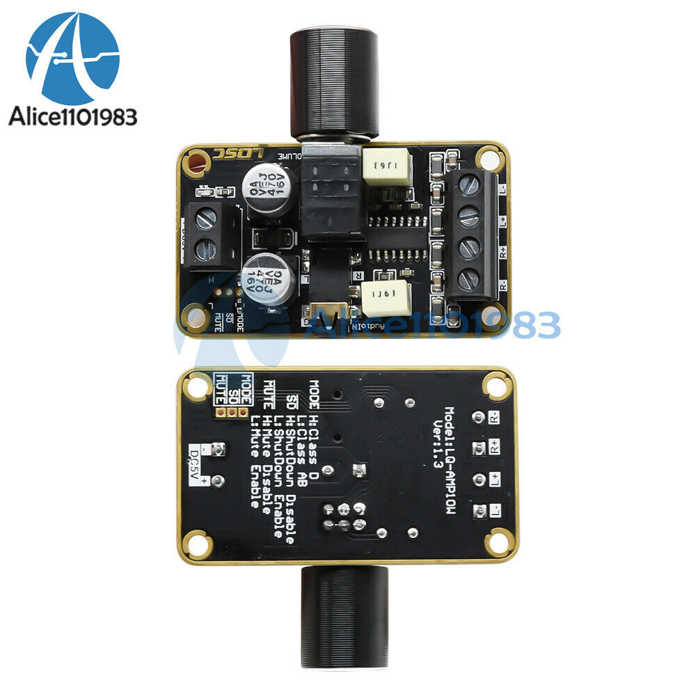 PAM8406 Digital Power Amplifier Board DIY Speaker 5W+5W 2 Channel 5V Module