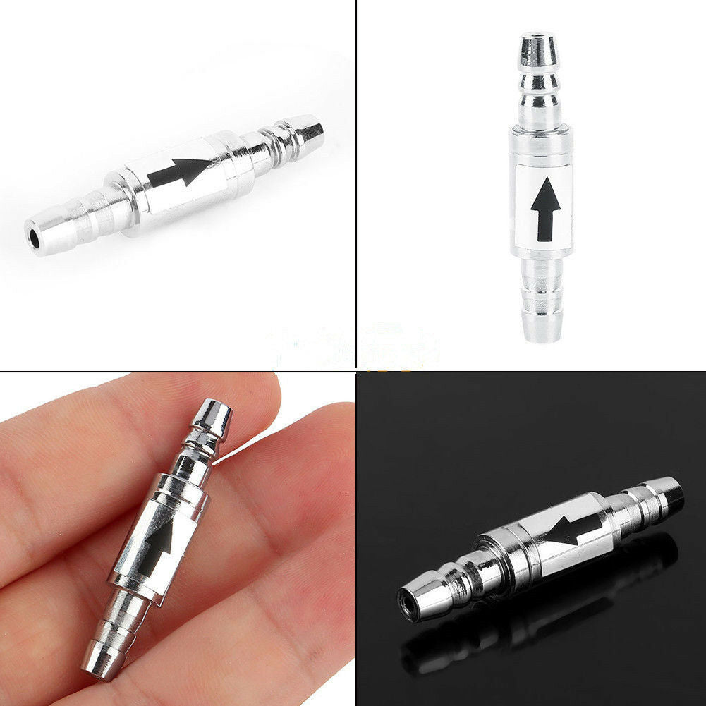 New One Way Stainless Steel Check Valve For Aquarium Co2 System Air Pumpã€New Lt