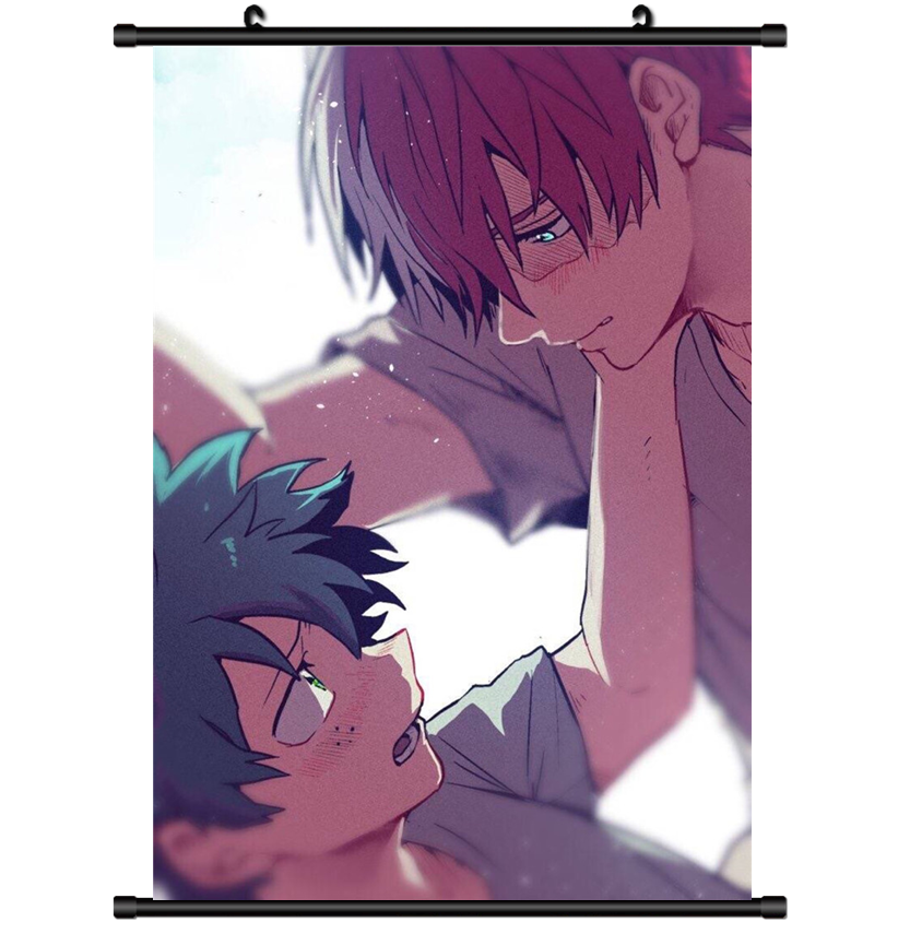 4120 Anime My Boku no Hero Academia Shouto wall Poster Scroll