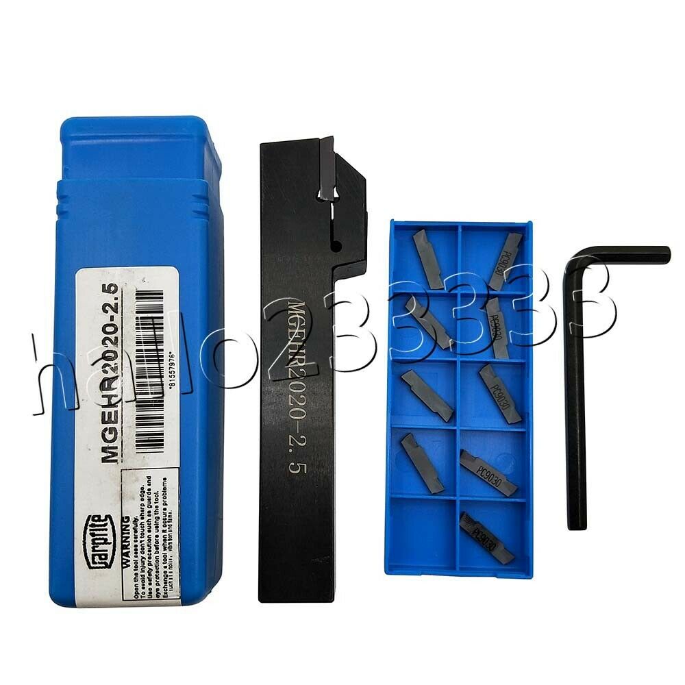MGEHR2020-2.5 Lathe Turning Tool holder + MGMN250-M 2.5mm width inserts