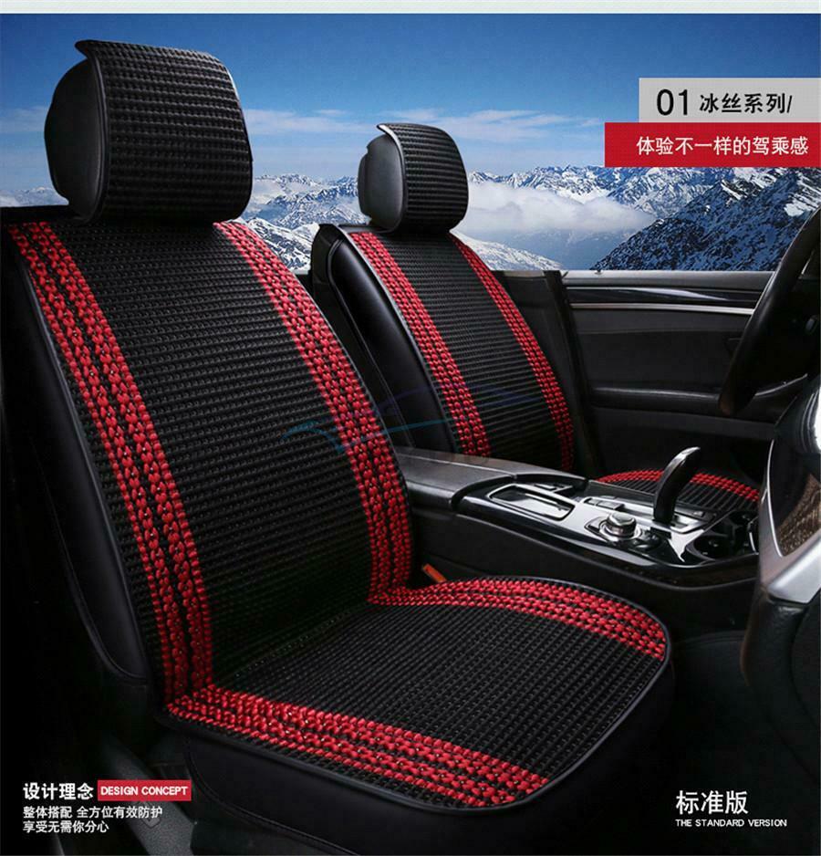 1 Piece Wearproof Ice Silk Fully Enclosed Universal Car Front Single Seat Cover