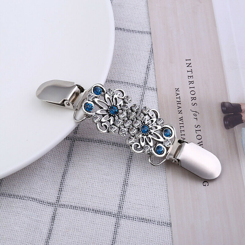 Women Cardigan Sweater Blouse Shawl Clips Brooch Shirt Collar Duck Clip C.l8