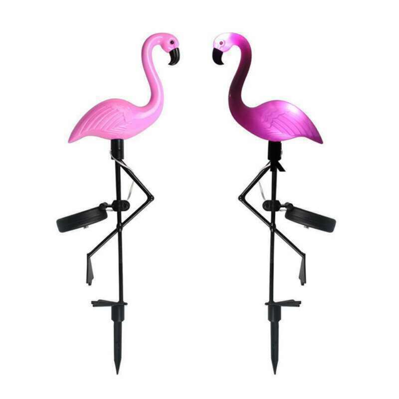 Led Solar Garden Light Simulated Flamingo Lawn Lamp Waterproof Solar Led Lights