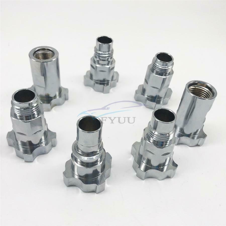 M16×2mm External Thread Copper Spray Gun Connector For PPS Adapter Spray Gun Cup