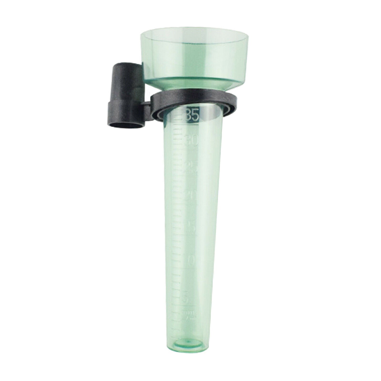Outdoor Rain Gauge Accurate Up to 35mm Tool for Garden Water Light Green