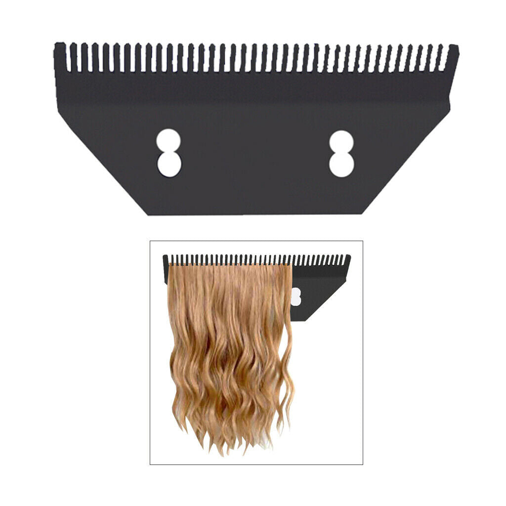 2x Hair Salon Hair Extension Wigs Sectioning Display Holder Rack Hanger
