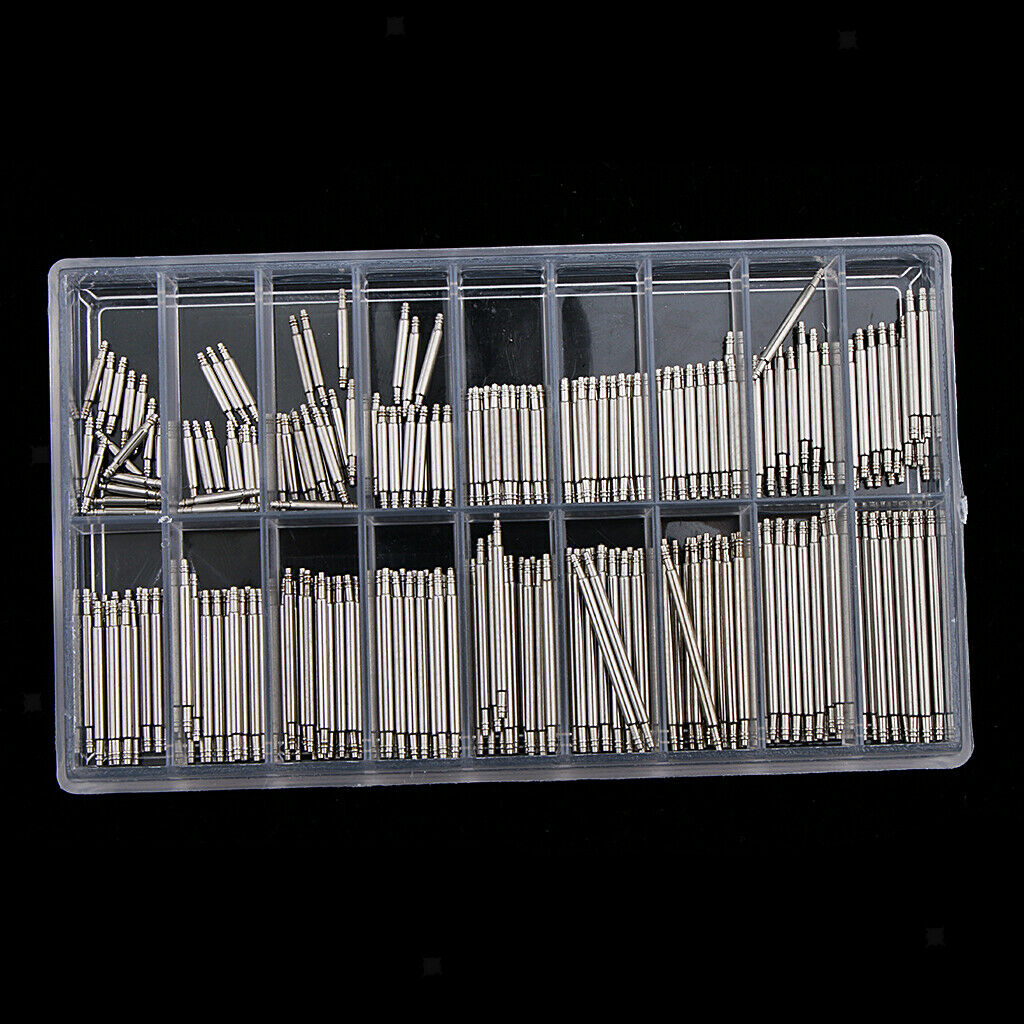 360pcs/Set Watch Pin Spring Bars Size 8mm-25mm Professional Watch Repair