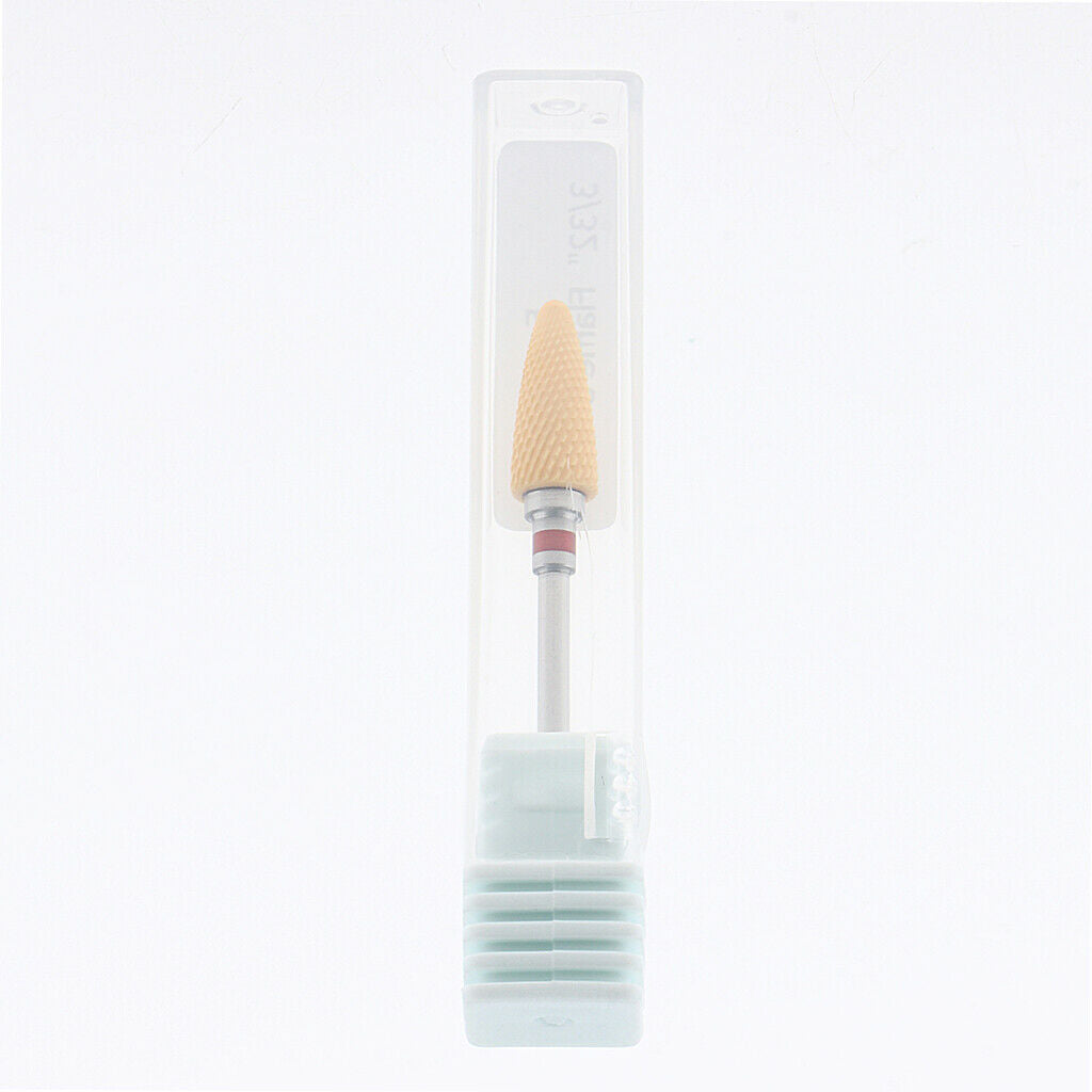 Cuticle Clean Nail Drill Bit File Polishing Head Electric Drill Bit F