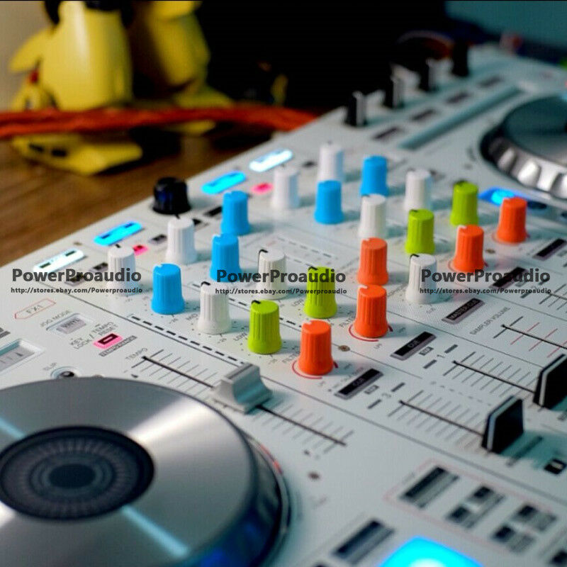 10PCS Black Rotary Control Knob For Pioneer XDJ-RX R1 RZ AERO DJM-T1 S9 DIY DJ
