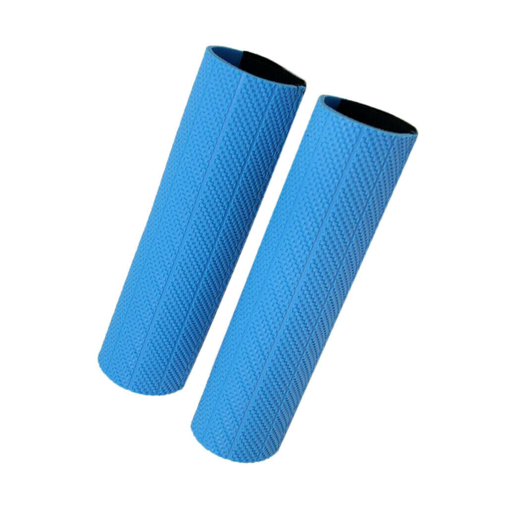 Motorcycle Front Fork Protector Shock Absorber Guard Wrap Cover Skin  Blue