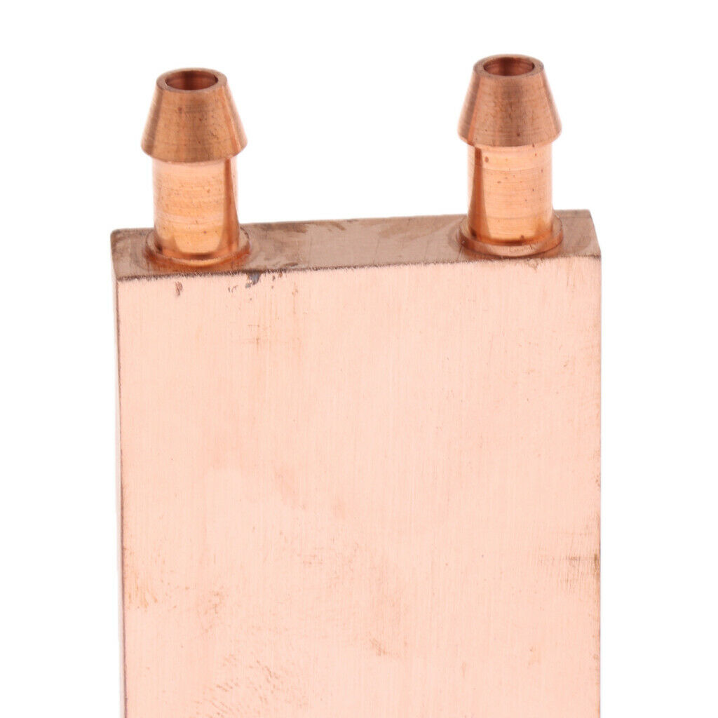 Cooler Liquid Cooling Block Heatsink DIY Warm For Computer Radiator 40*80mm