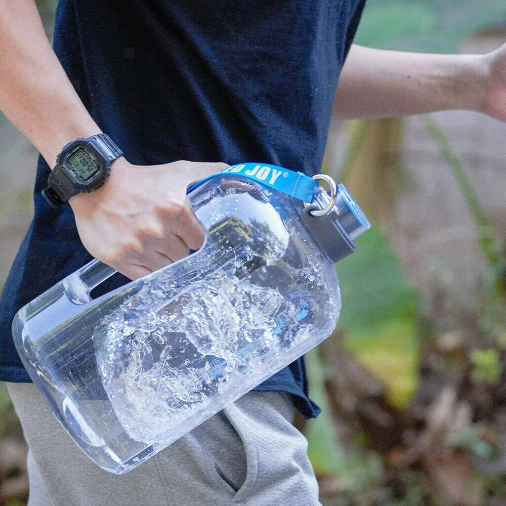 Pack of 2 Water Bottle with Motivational Leak-Proof Big Jug for Gym Camp