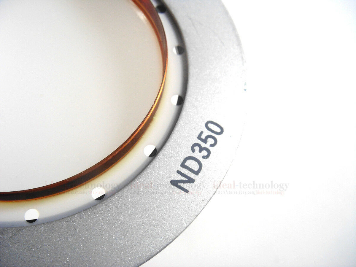 2PCS Diaphragm For RCF ND350 CD350,CD400 Driver 44.4mm 1.75" Voice coil 8 Ohm