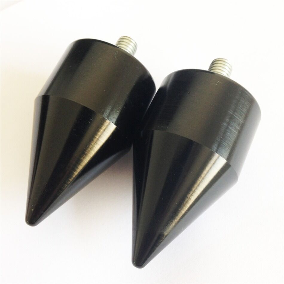 Spike Bar End Fit For Kawasaki ZX 750 900 650R 7R 9R Z1000 10R ZX11 ZZR1200 ZX14