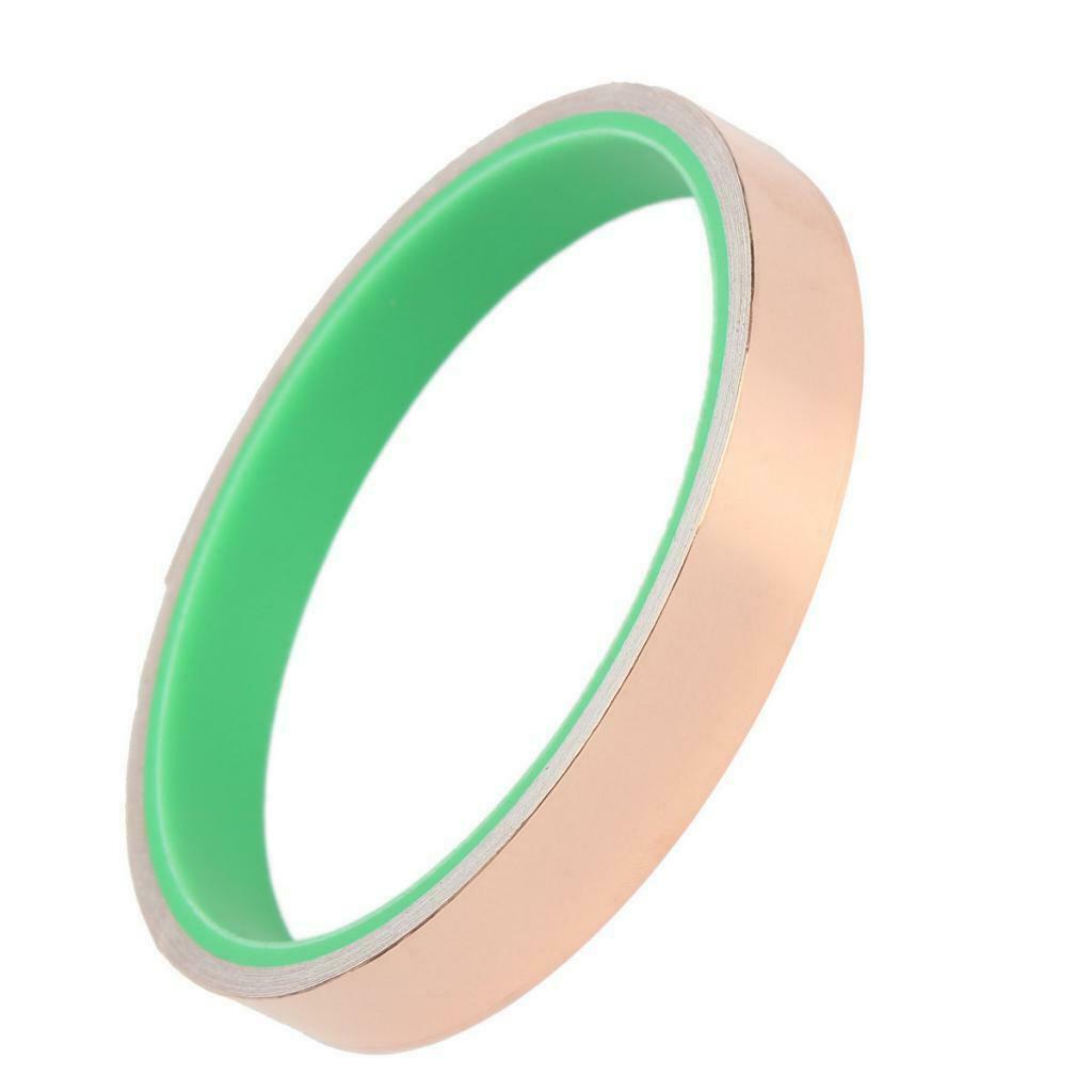 Copper Foil Tape Slug & Snail Barrier Double Conductive Adhesive 1.2cm*300cm