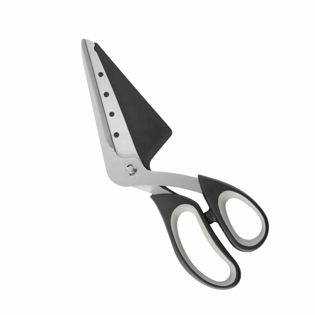 2 in 1 Pizza Shovel Scissors Baking Tool Durable Stainless Steel Waterproof