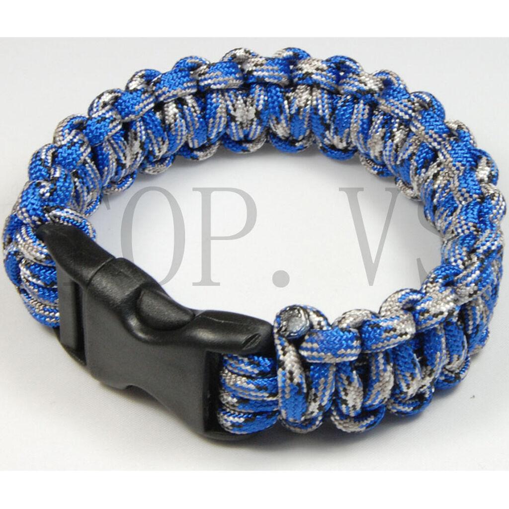 550 Paracord Parachute Cord Military Survival Bracelet Handmade Tool Camping #3