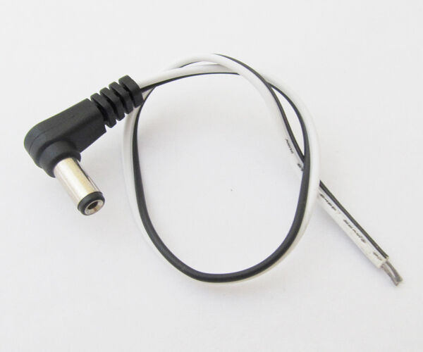 10pcs DC power supply right angle Male cable 5.5x2.1mm 5521 Plug