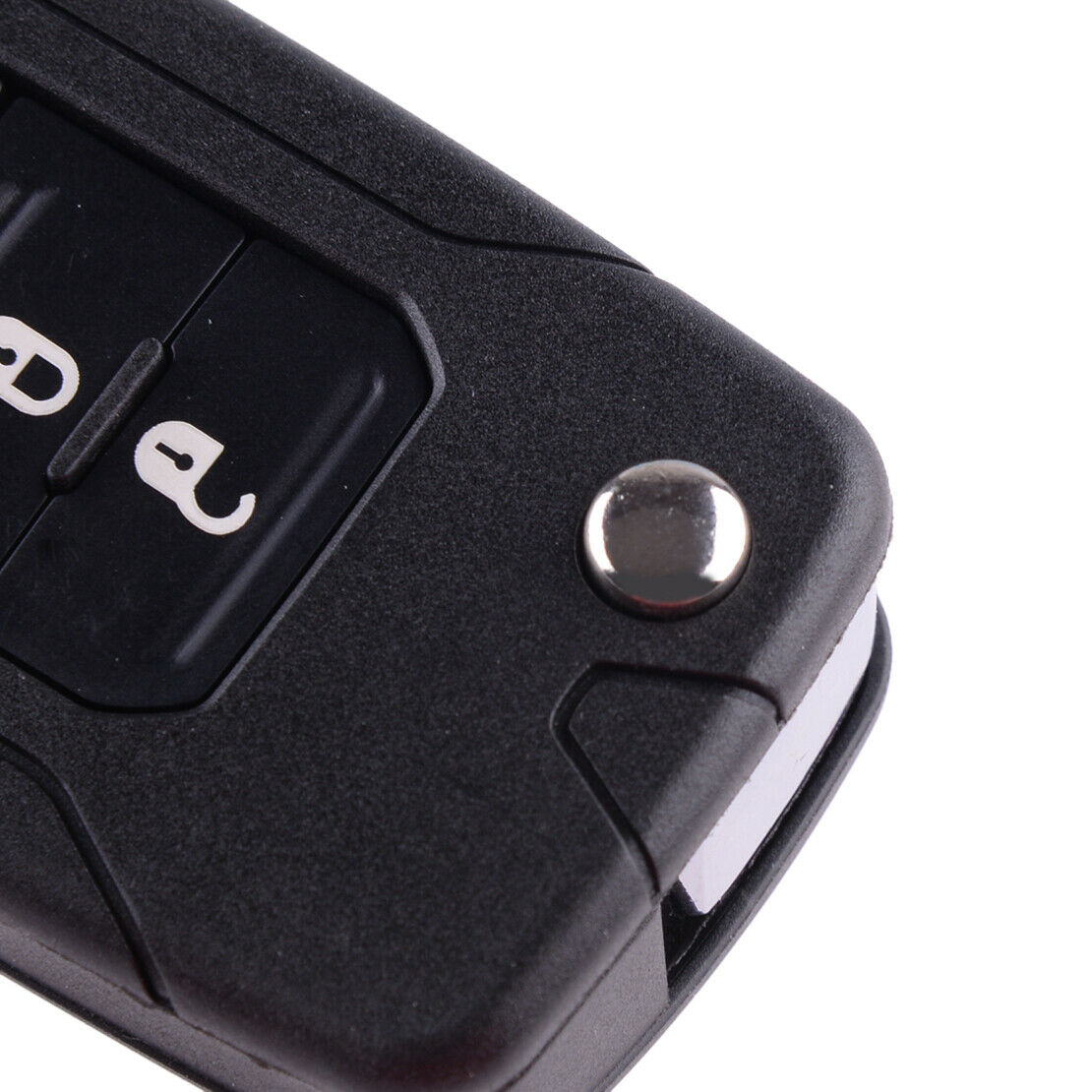 Car Flip Remote Key Case Cover Key Fob Shell Fit For Jeep Renegade 2015-2018