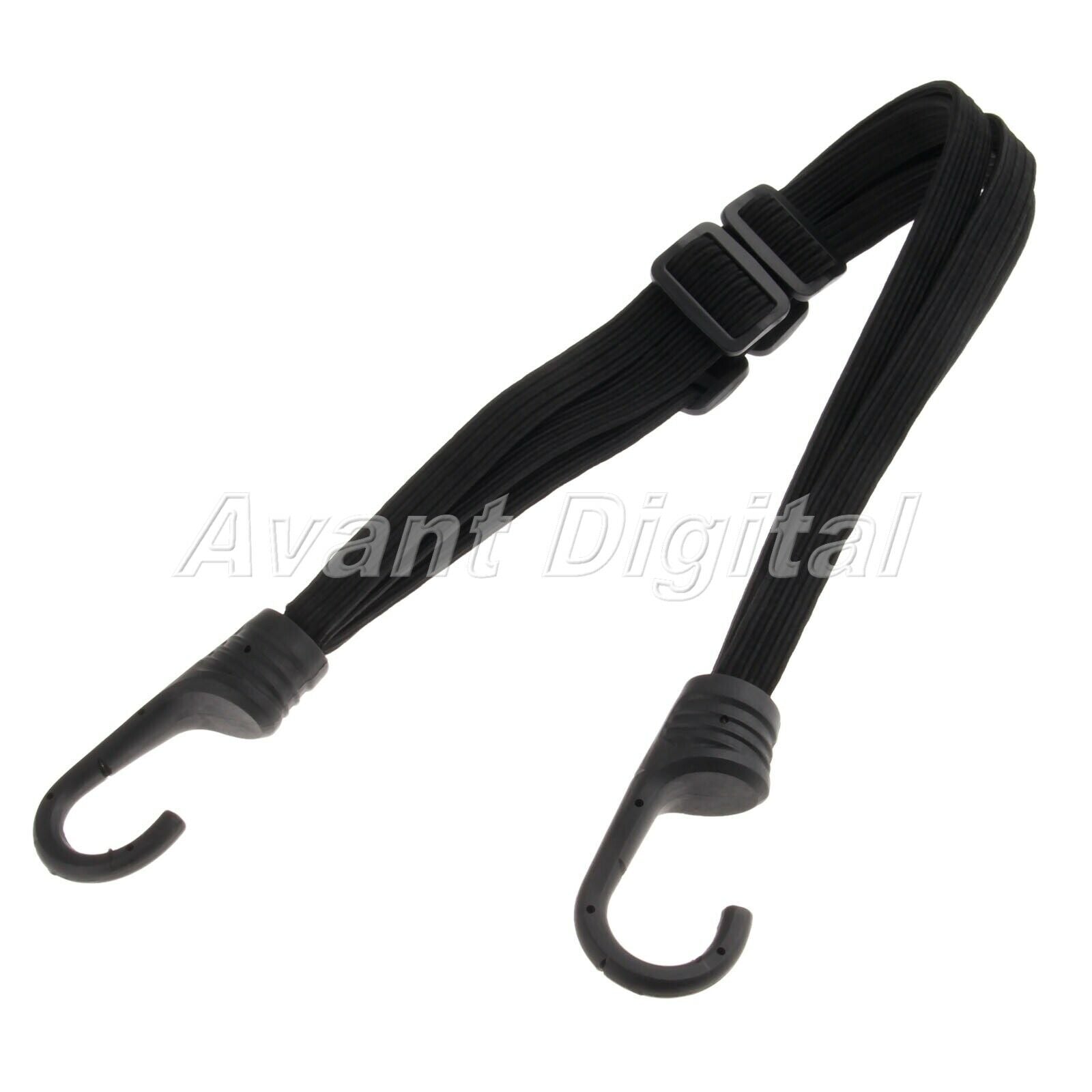 Strength Strong Retractable Helmet Luggage Elastic Rope Strap With Hooks Safe