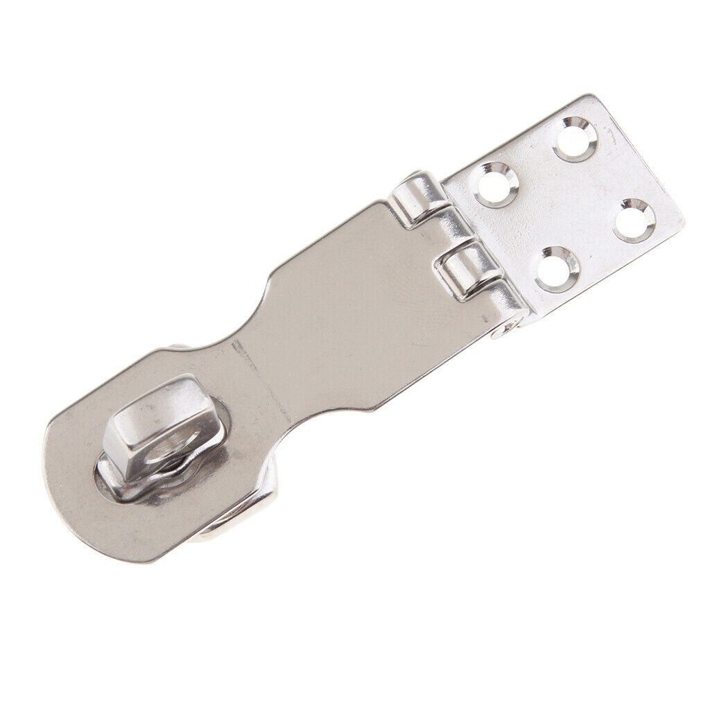 Steel Anti Theft Folding Door Door Lock Push Lock 63mm, 2pcs