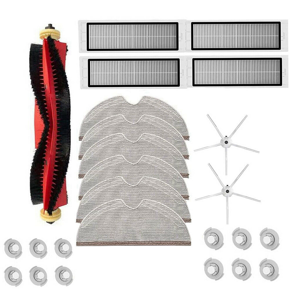 25pcs Robot Sweeper Vacuum Cleaner Parts for     S6 S60 E25 E4