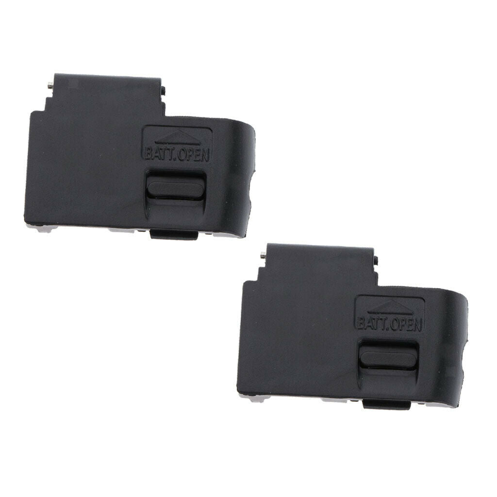 2pcs BATTERY COVER DOOR LID   CASE FOR CANON EOS 350D 400D Rebel XT XTi CAMERA