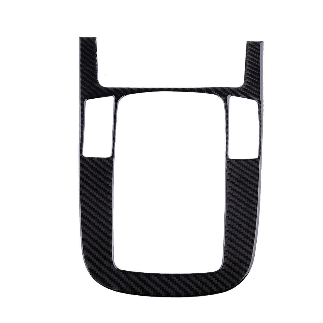 Car Carbon Fiber Interior Gear Shift Console Panel Cover Trim Fit For Audi A4 A5