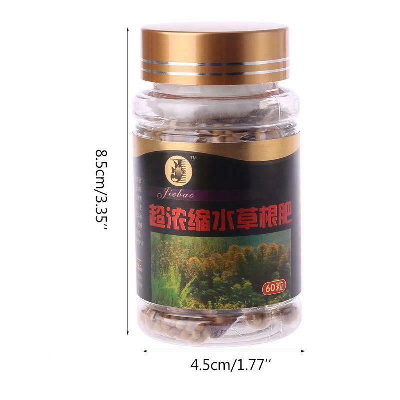 60pcs Aquarium Water Plant Root Fertilizer Nutrition Aquatic Fish Tank