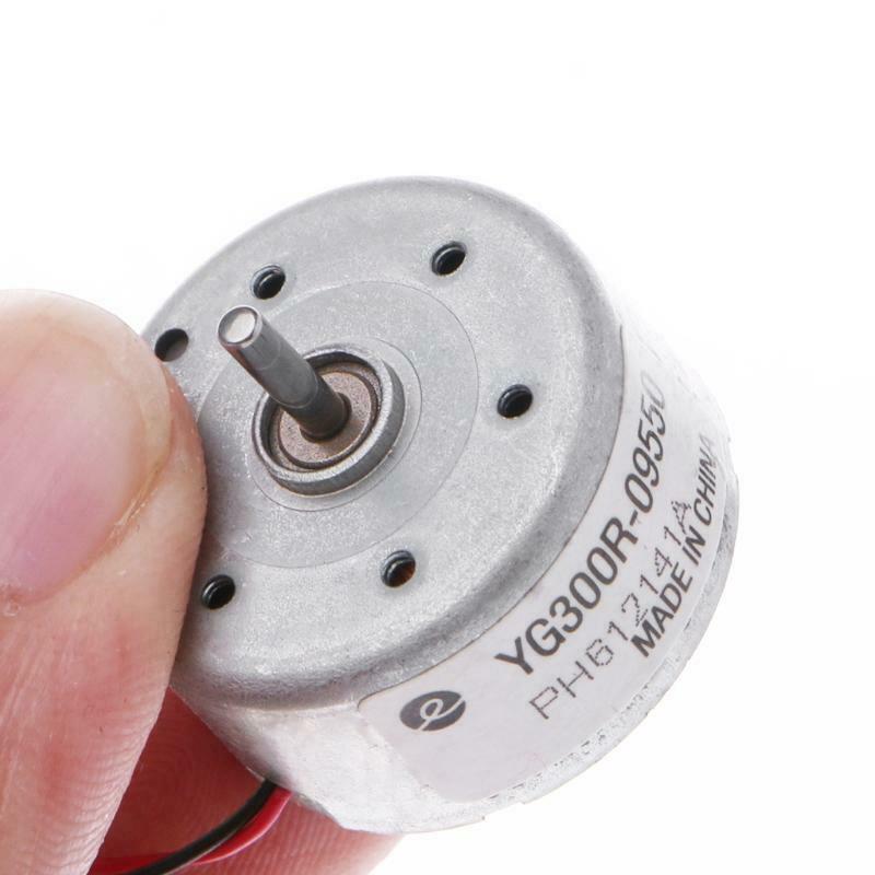 Mini Micro 300 Solar Power Motor 5500RPM DC 3V -6V Toys Parts