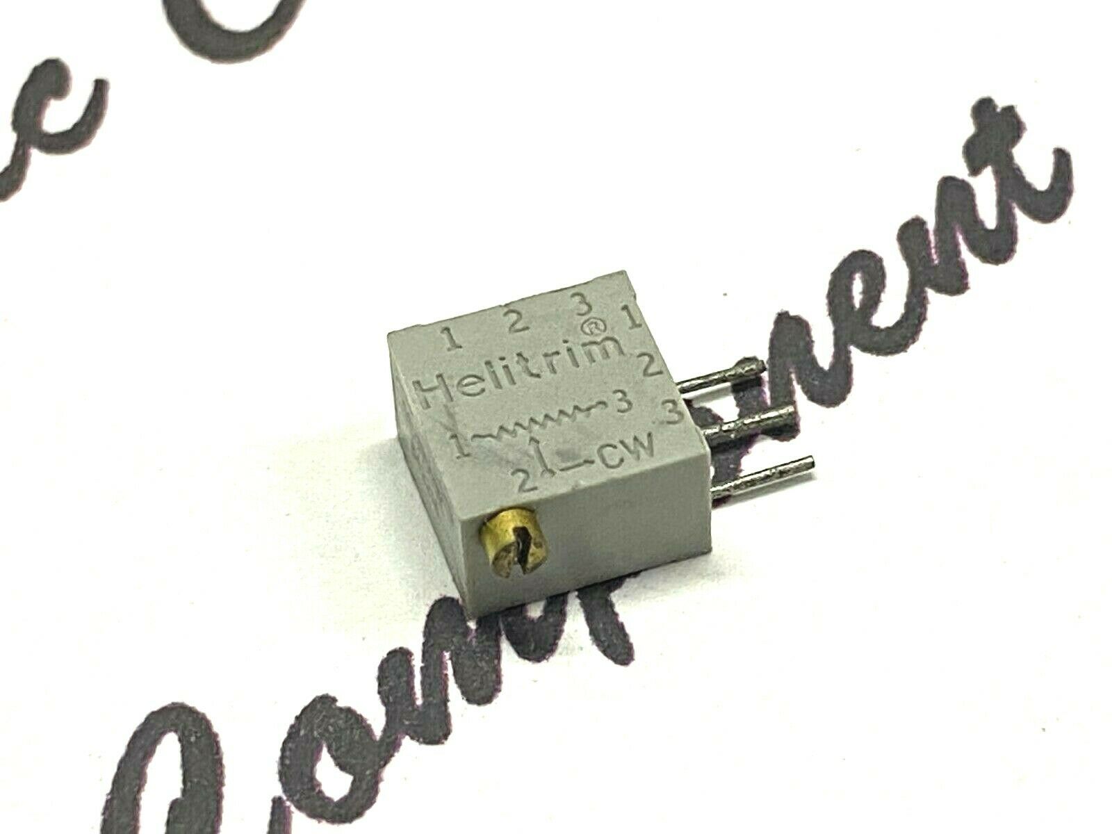 10pcs - HELITRIM 68XR500K 500K Multi-Turn Variable Potentiometer / Trimmer