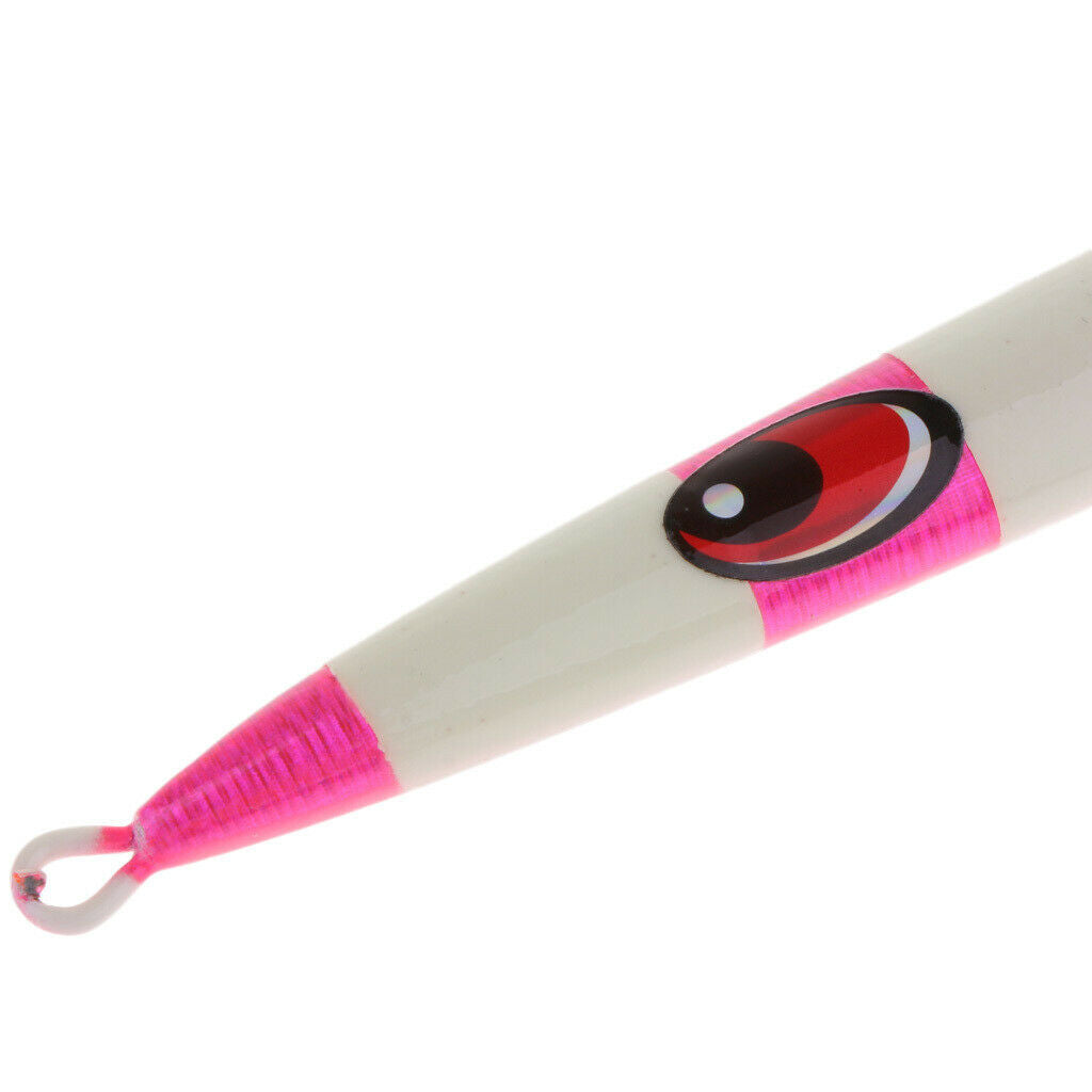 Heavy Fishing Lure Metal Bait Casting Lure Deep Spoon Bass Jig Pink