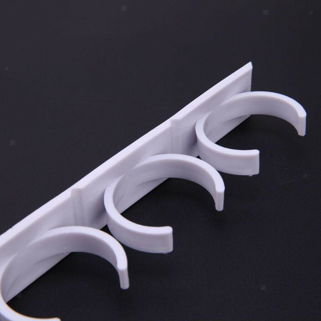 4 Pieces Grip Spice Racks for 20 Spice Jars Kitchen Space Saving Oragnizer