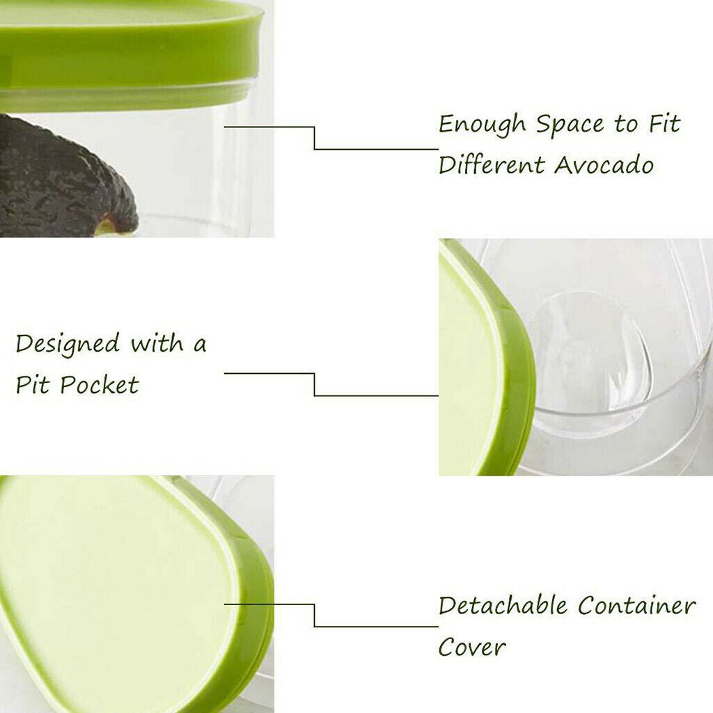 Avocado Saver Holder Avocado Container Vegetable Container Kitchen Accs