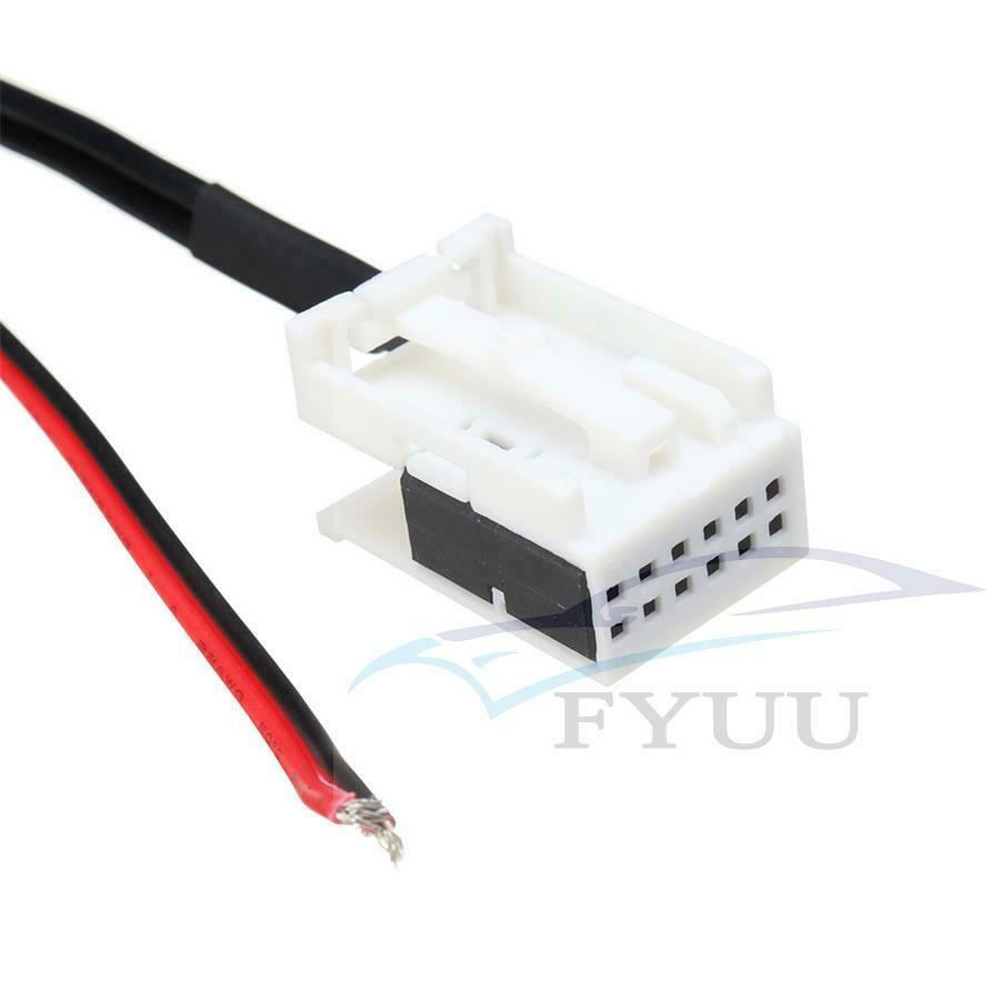 12Pin 12V Bluetooth 4.0 Audio Adapter Aux Cable For BMW E60 04-10 E63 E64 E61
