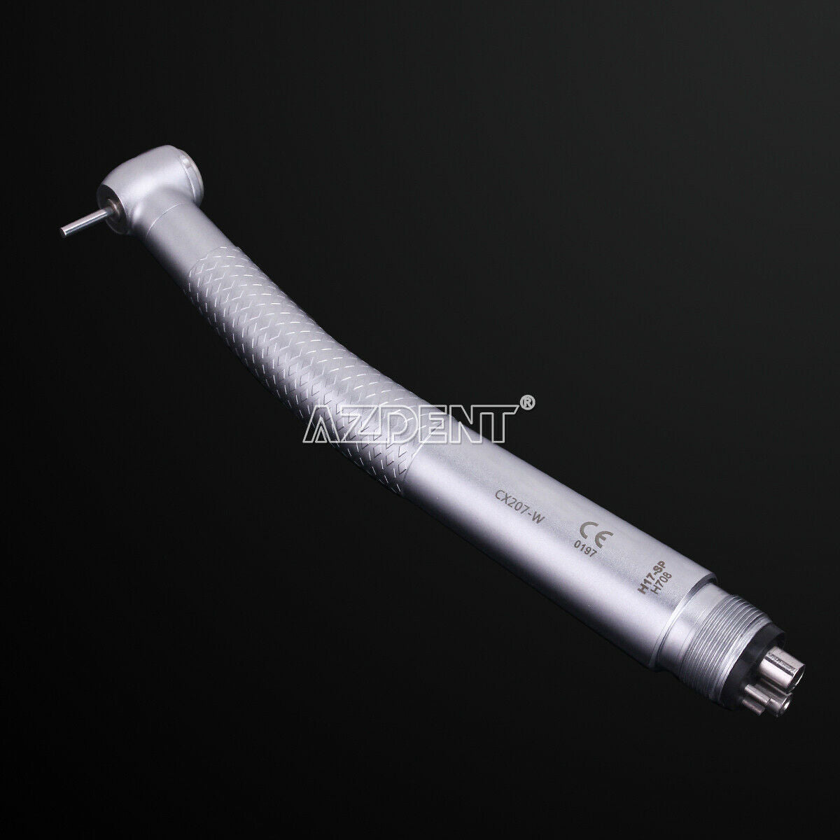 3PCS COXO Dental 4 Holes High Speed Standard Push Button 3 Water Spray Handpiece