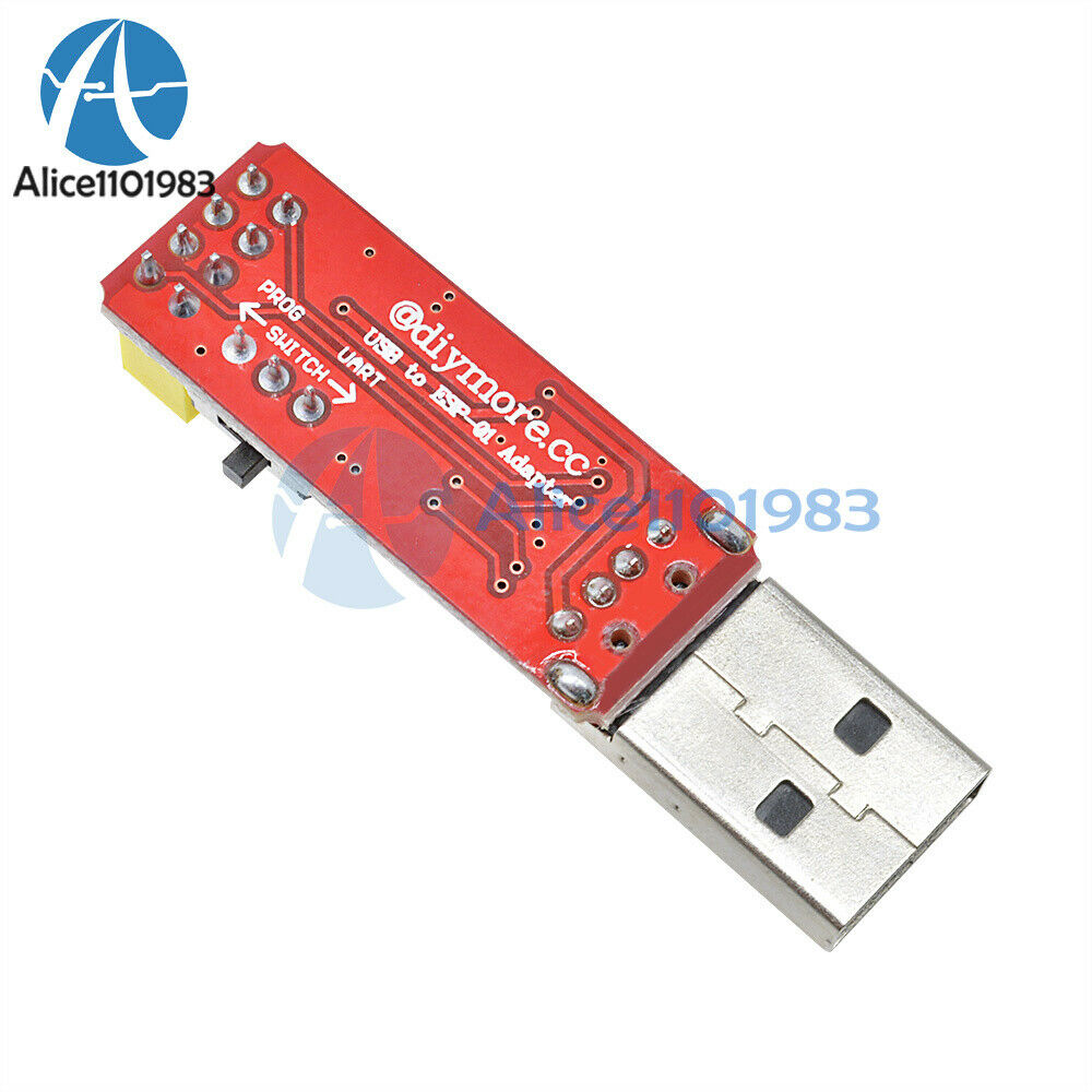 4.5V-5.5V USB to ESP8266 ESP-01 Wireless Wifi Adapter Module with CH340G Driver