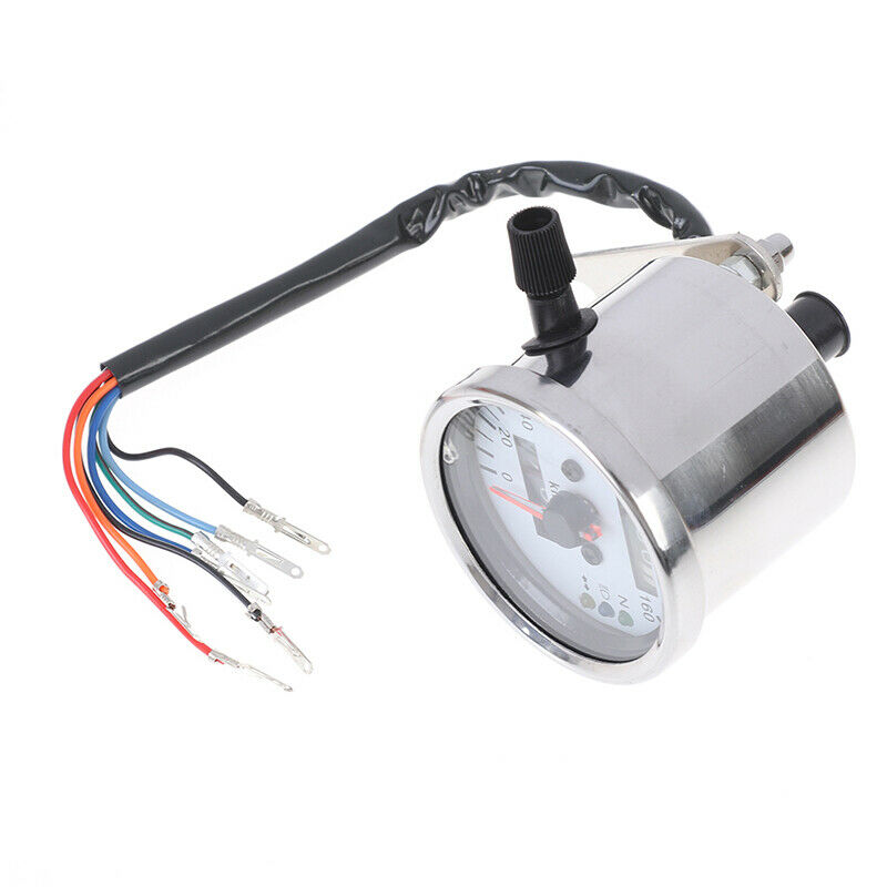 Universal Motorcycle Dual Speedometer Odometer 12V Motorcycle with LED IndicatI7