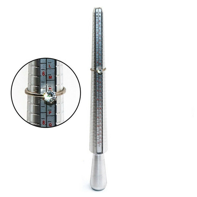 size stainless steel ring stick measuring hammer jewellry tool setDD