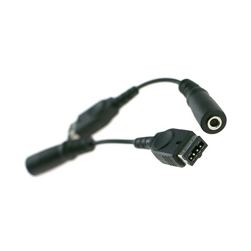 2pcs 3.5MM Headphone Earphone Jack Adapter Cord Cable For Gameboy Advance GBA SP