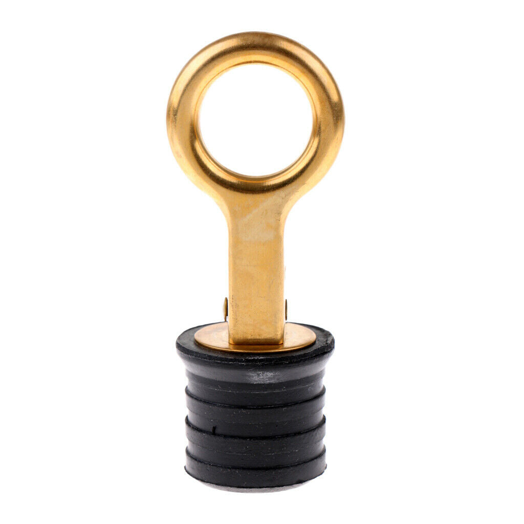 1.2'' Stainless Steel Snap  Style Boat Hull Livewell Drain Plug Bass Boat