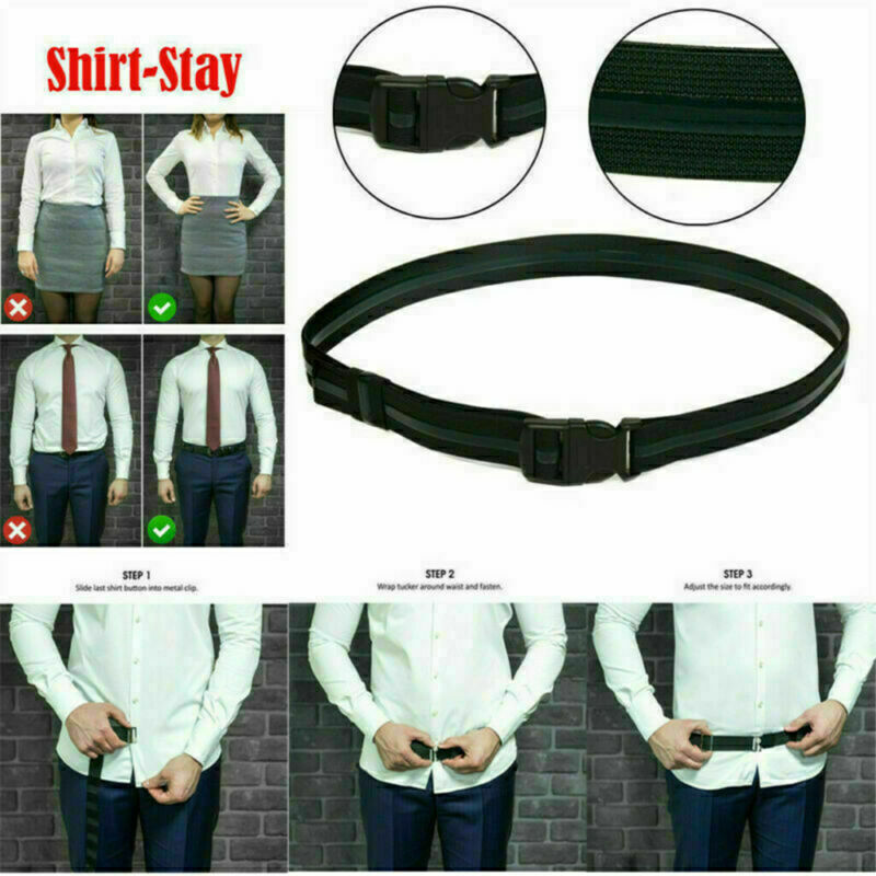 Adjustable Near Shirt-Stay Best Shirt Stays Tuck It Belt Shirt Tucked Men's Belt