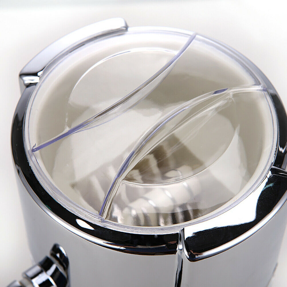 Portable Hand Crank Manual Ice Crusher Round Household Shaver Snow Cone Maker