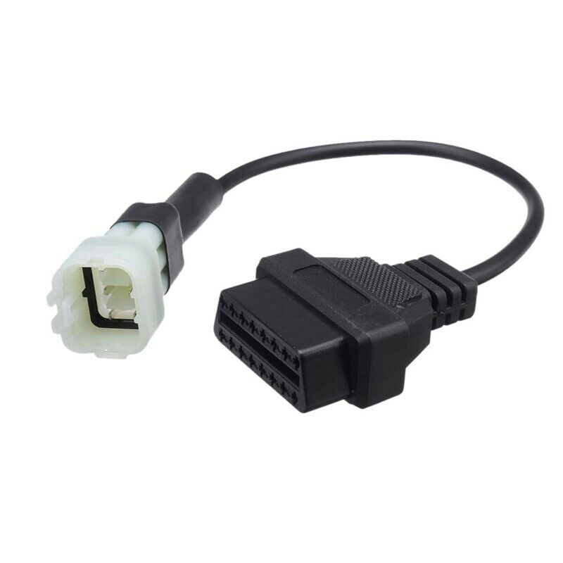 6 Pin to OBD 16 Pin Adapter OBD2 Fault Diagnostic Cable for KTM Duke RC 2011 -I8